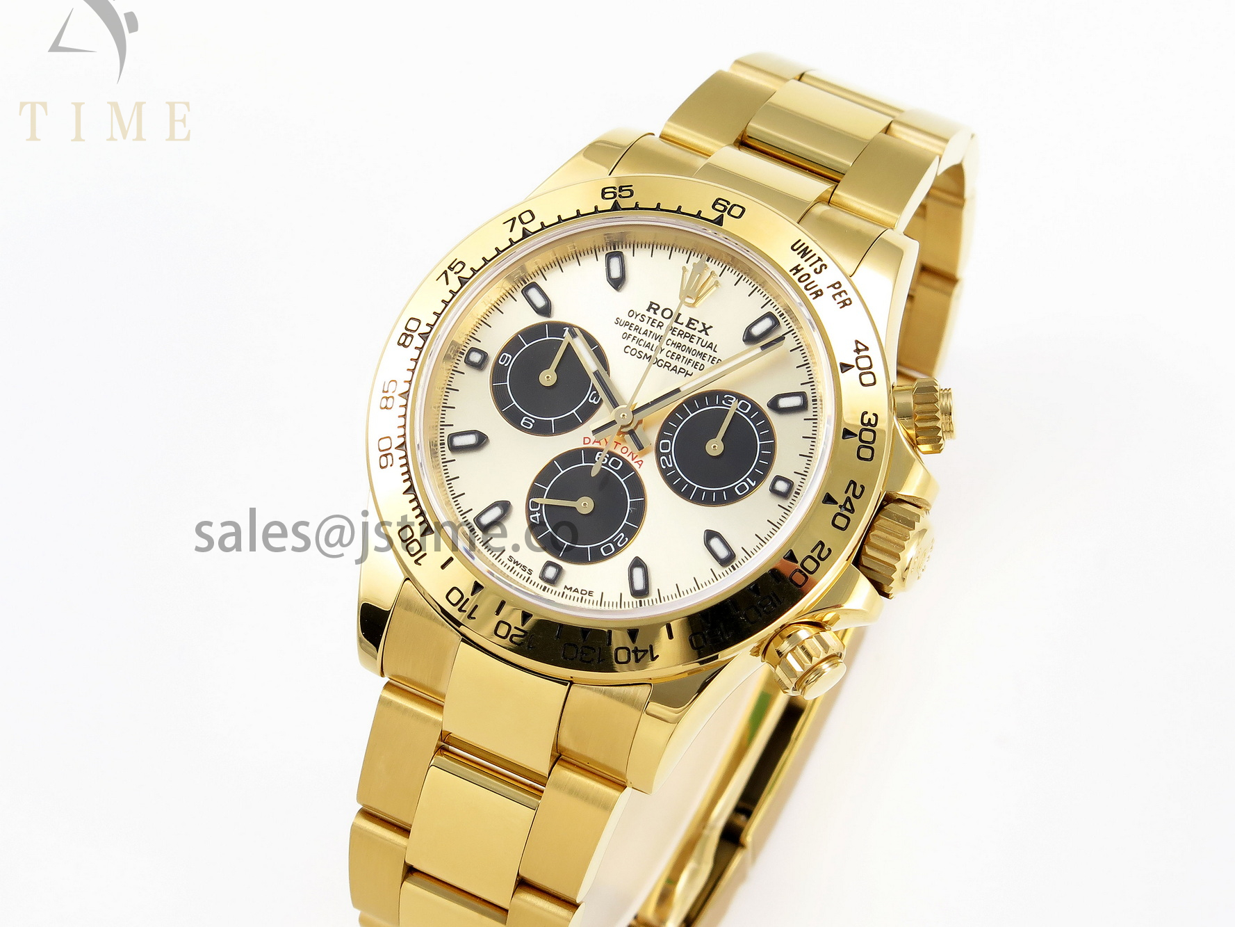 Daytona 116508 KING 1:1 BEST EDITION YG/BLACK DIAL ON YG BRACELET SA4130