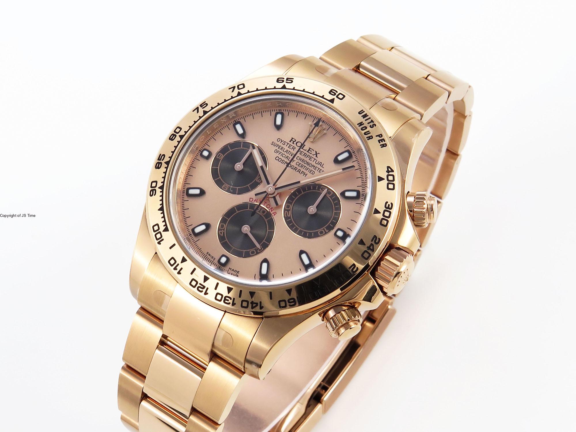 Daytona 116505 Clean 1:1 Best Edition RG Dial Black Markers on RG Bracelet SA4130 V2