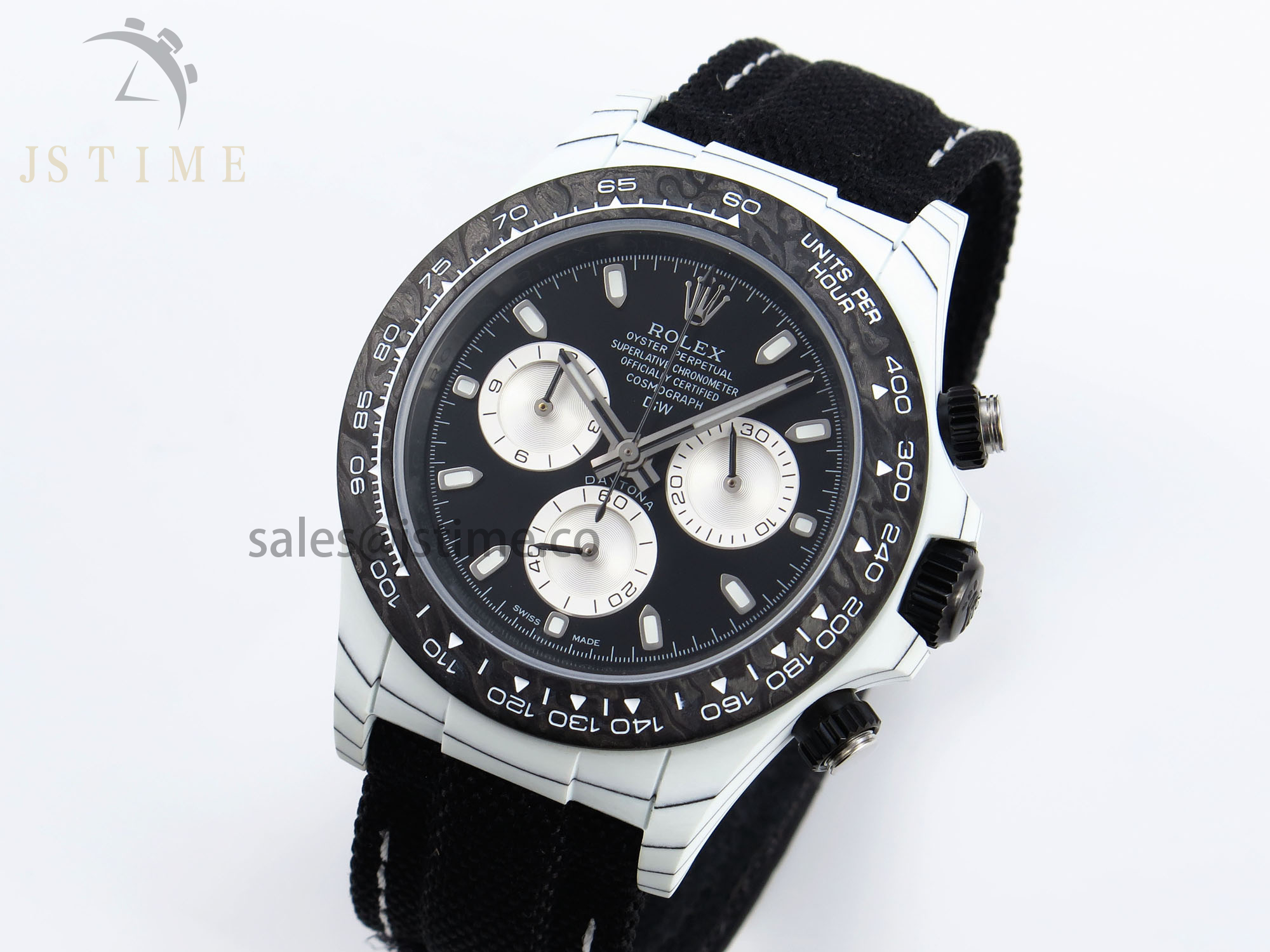 Daytona 40mm FC/NY Black Dial DIWF A7750