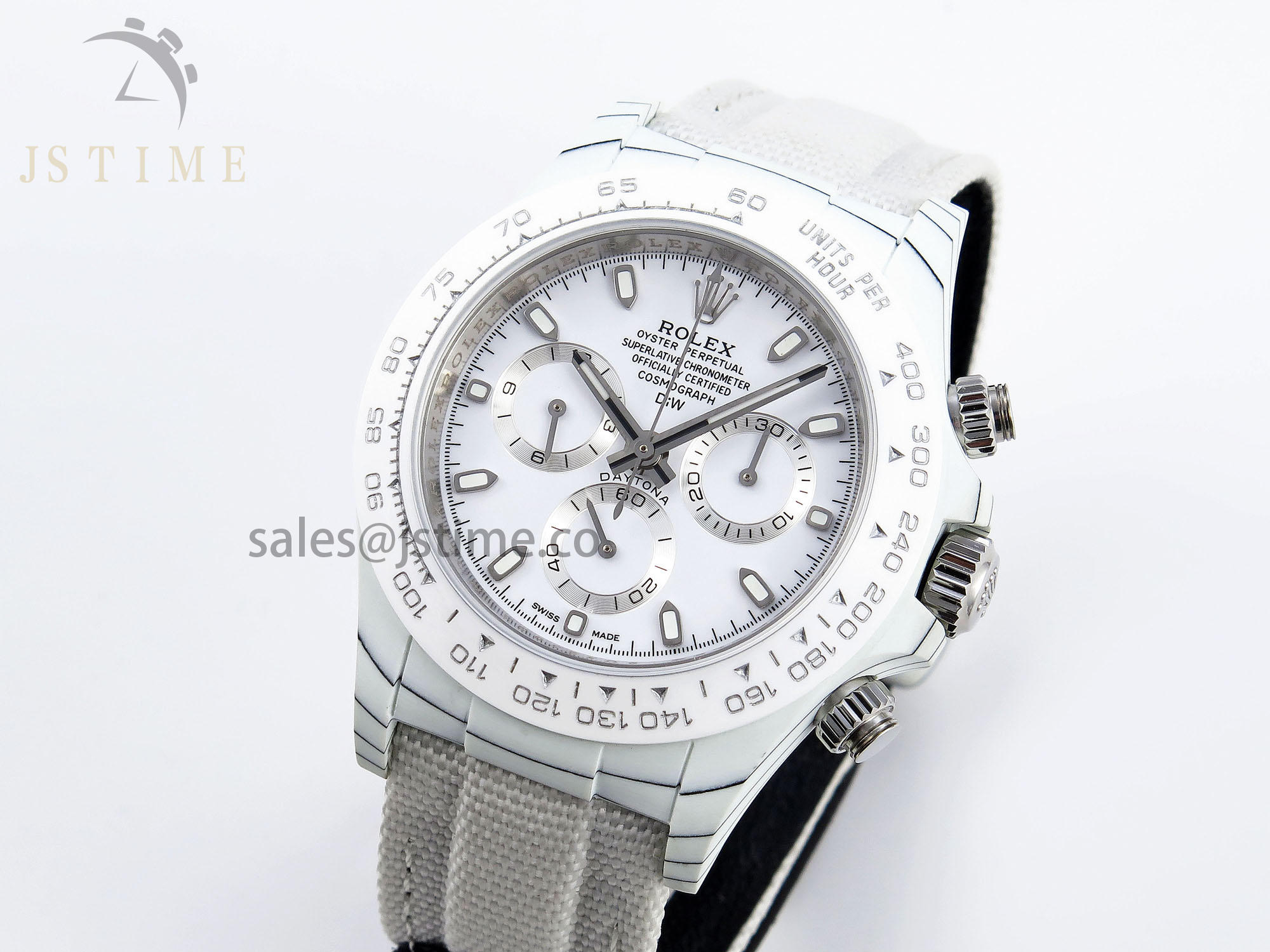 Daytona 40mm FC/NY White Dial DIWF A7750