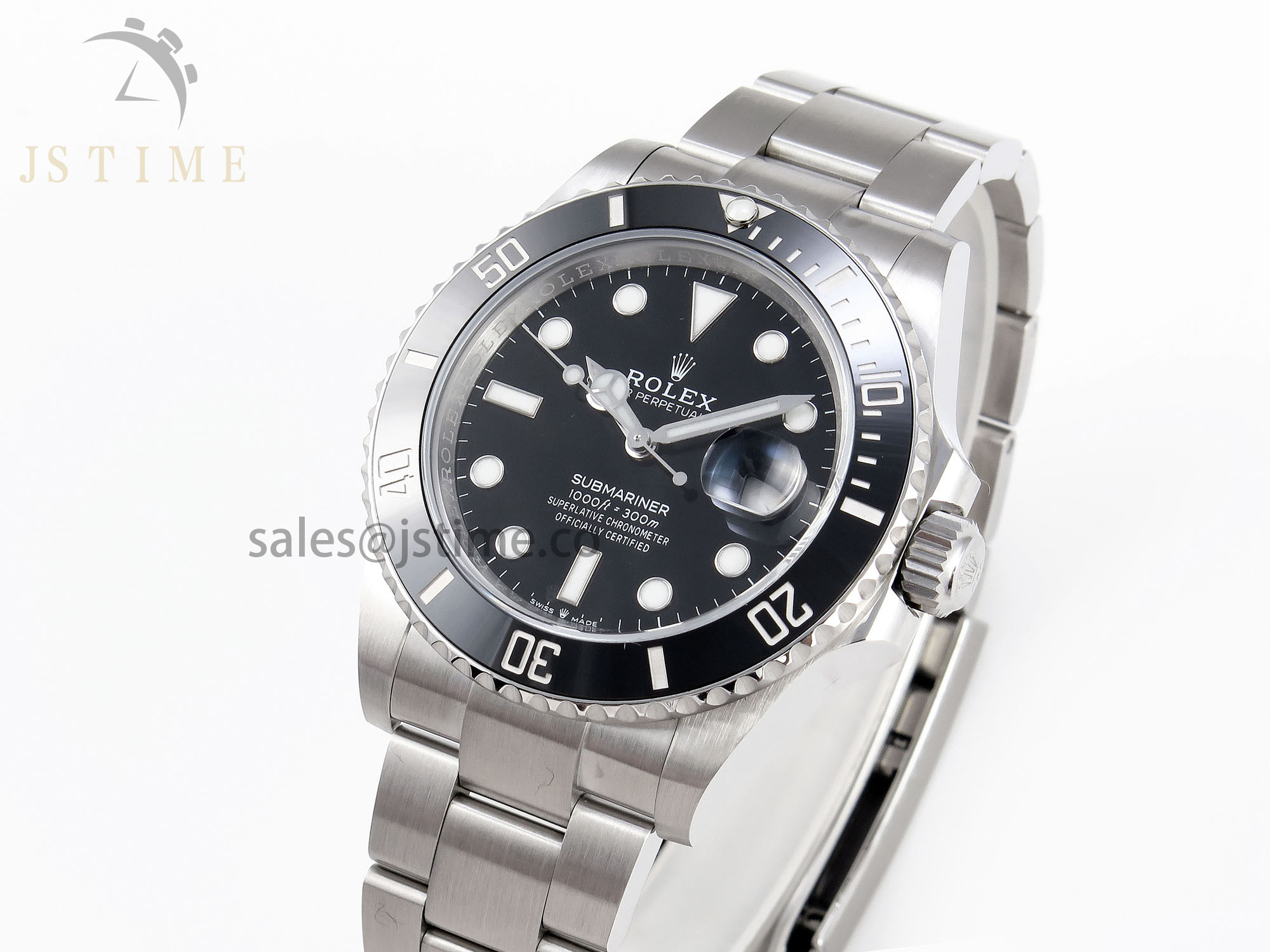 SUBMARINER 41MM 126610 LN BLACK CERAMIC 904L STEEL C+SF 1:1 BEST EDITION VR3235