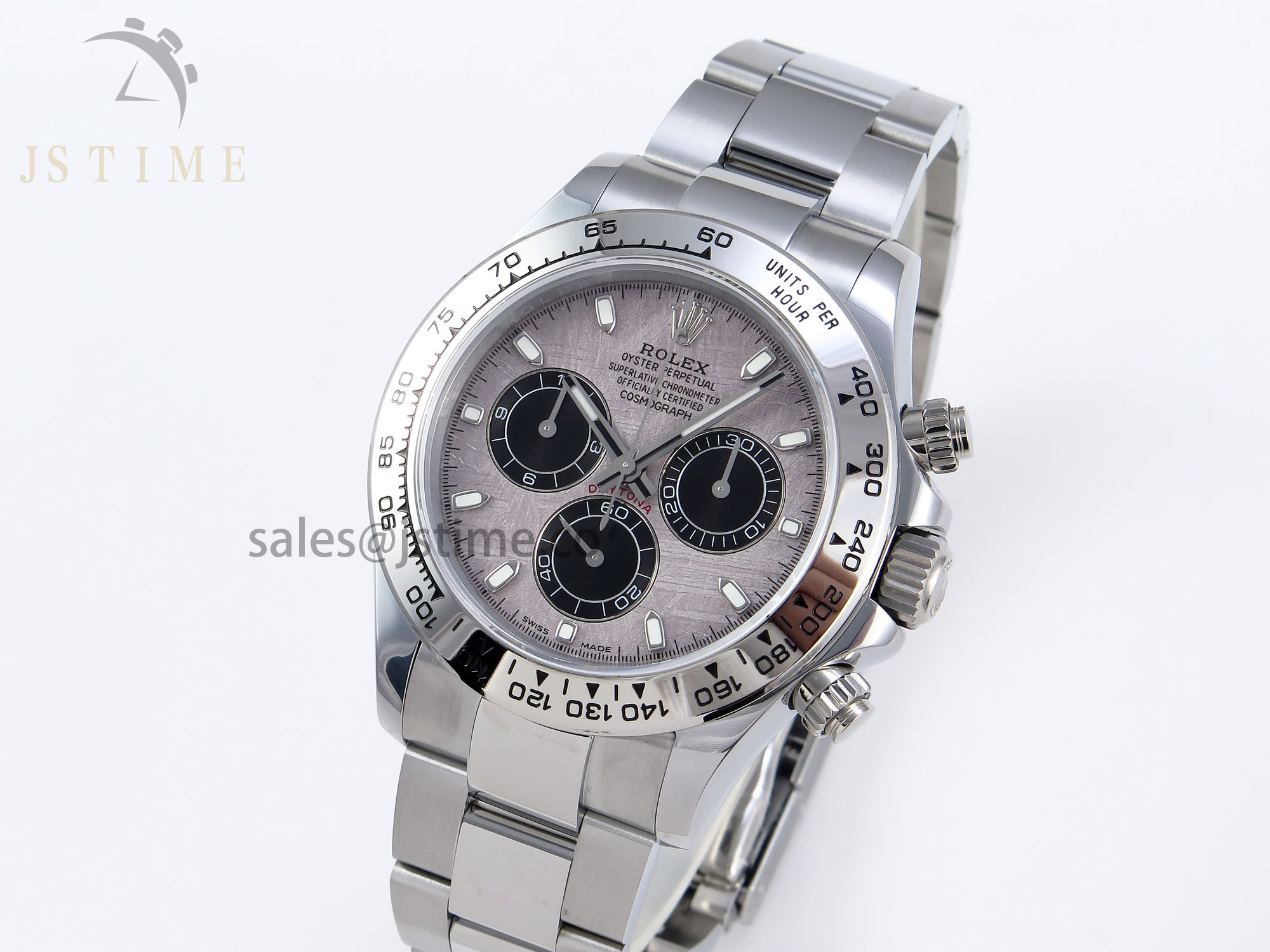 Daytona 116509 QF 1:1 Best Edition Gray Dial on SS Bracelet SH4130 V3 (Gain Weight)