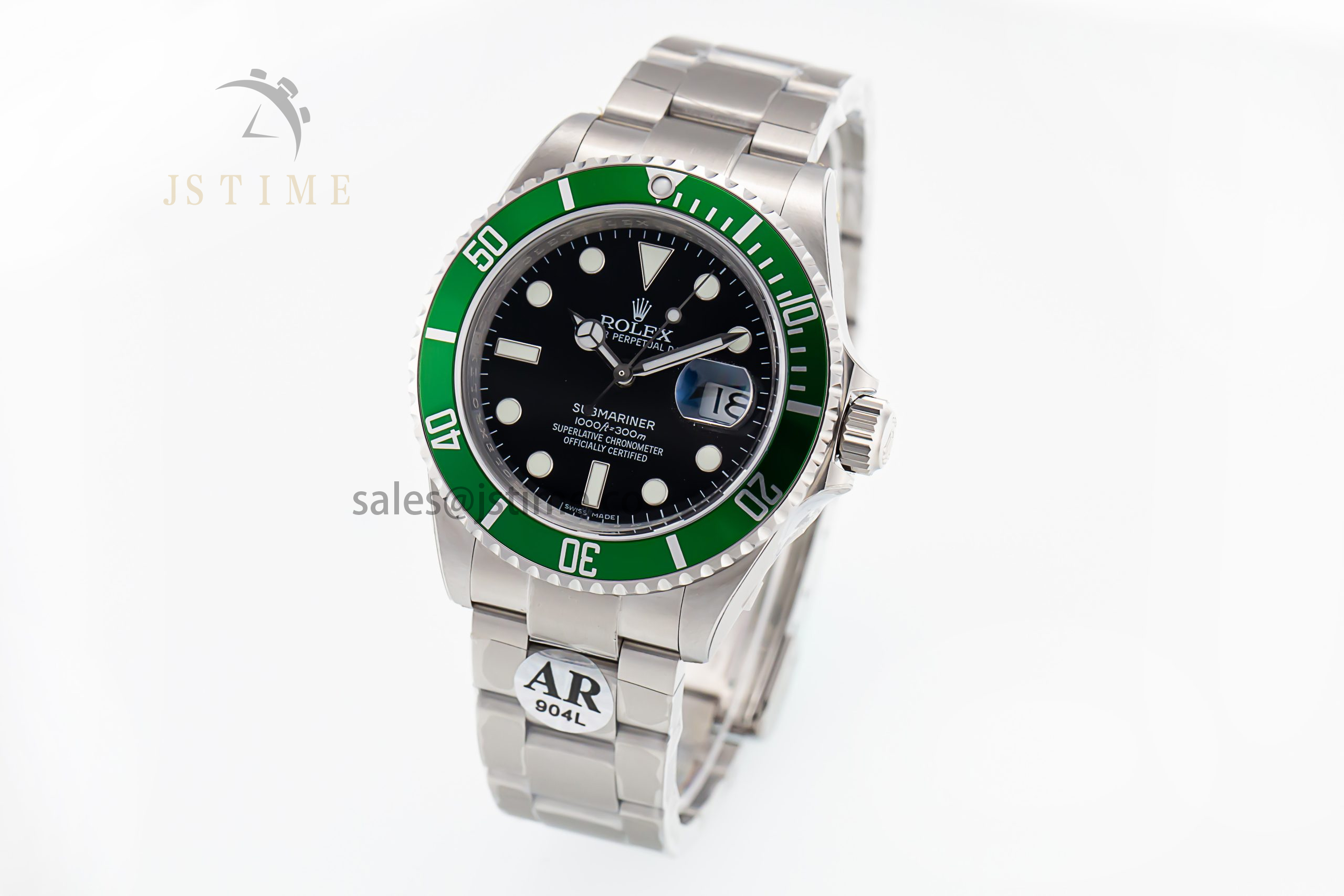 Submariner 16610 Lv 904l Steel ARF 1:1 Best Edition on ss Bracelet SH3135 v2