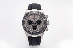 Daytona 116519 Clean Factory 1:1 Best Edition Grey Dial on Oysterflex Rubber Strap SA4130 - Image 2