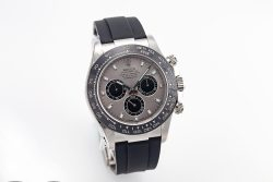 Daytona 116519 Clean Factory 1:1 Best Edition Grey Dial on Oysterflex Rubber Strap SA4130 - Image 3