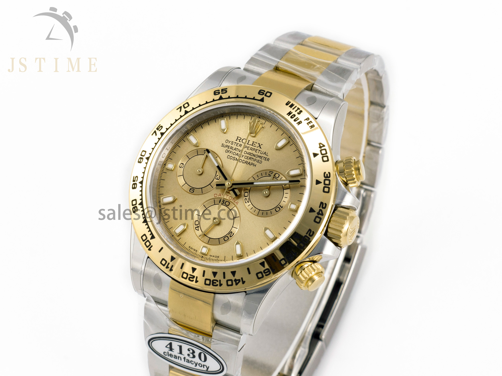 Daytona 116503 Clean 1:1 Best Edition YG Dial on SS/YG Bracelet SA4130 V2