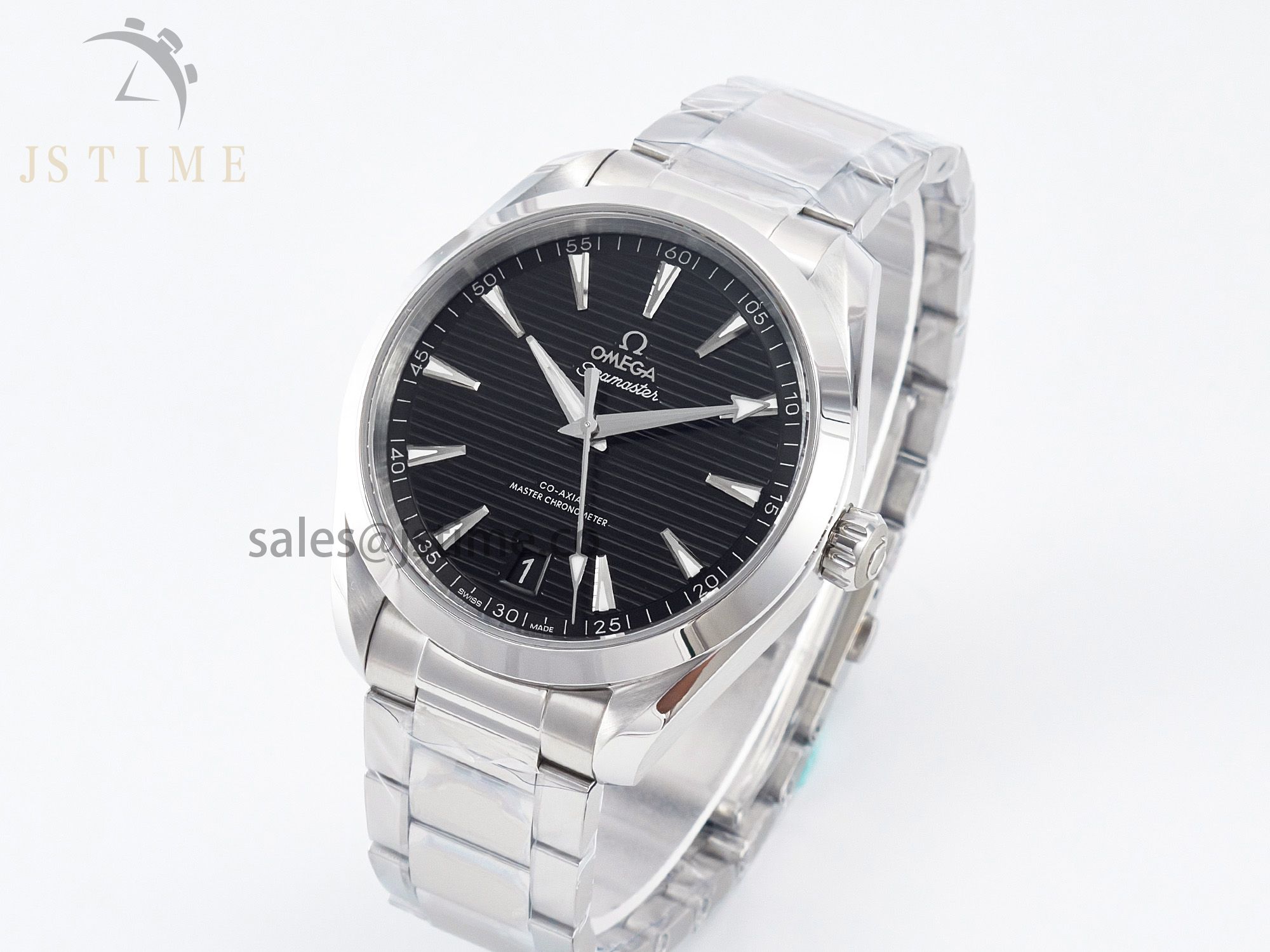 Aqua Terra 150m 41mm VSF 1:1 Best Edition Black Dial on SS Bracelet A8900 Super Clone
