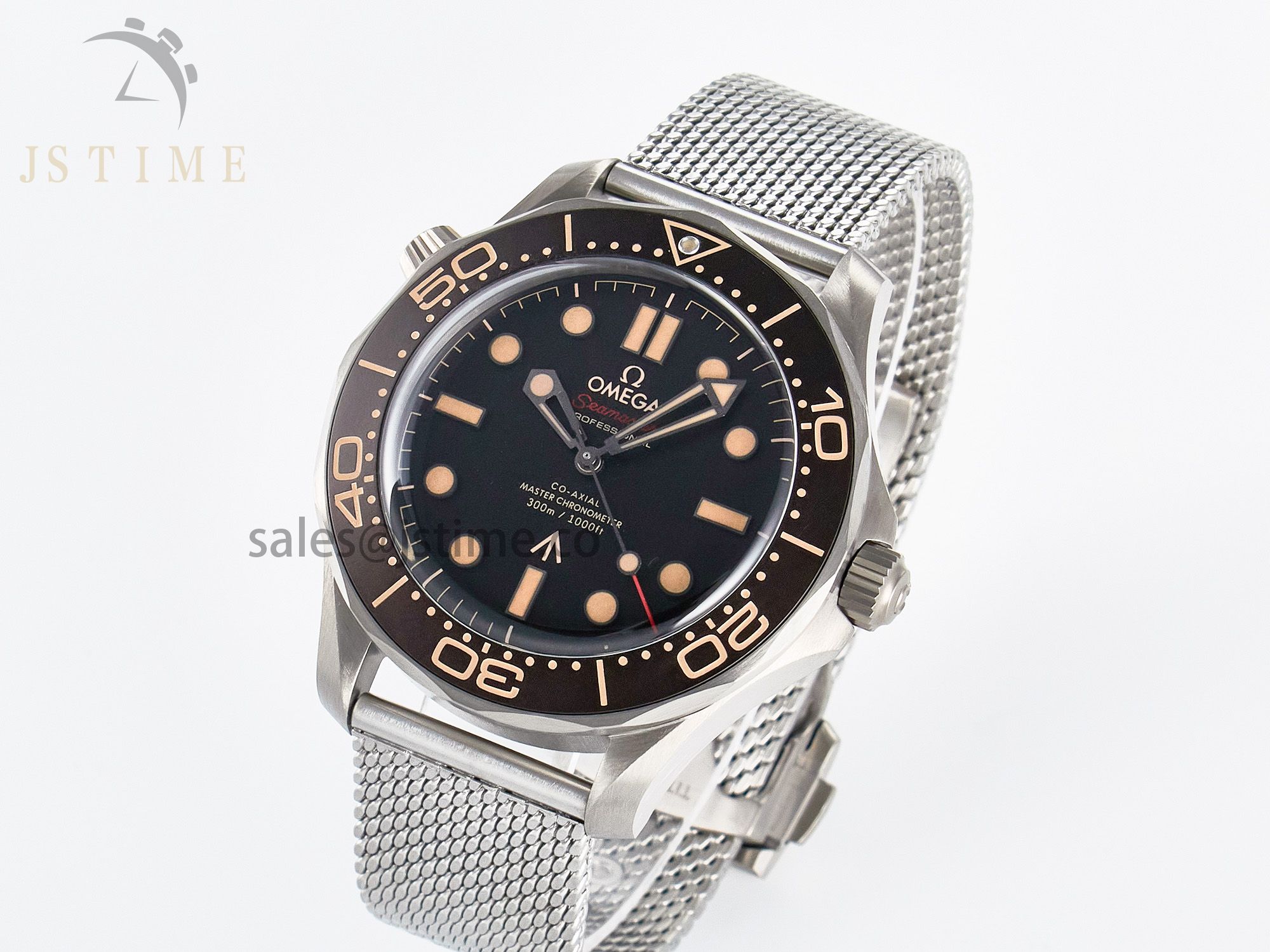 Seamaster 300 “No Time to Die” Limited Edition VSF 1:1 Best Edition on SS Mesh Bracelet A8806(Free Nato) V4