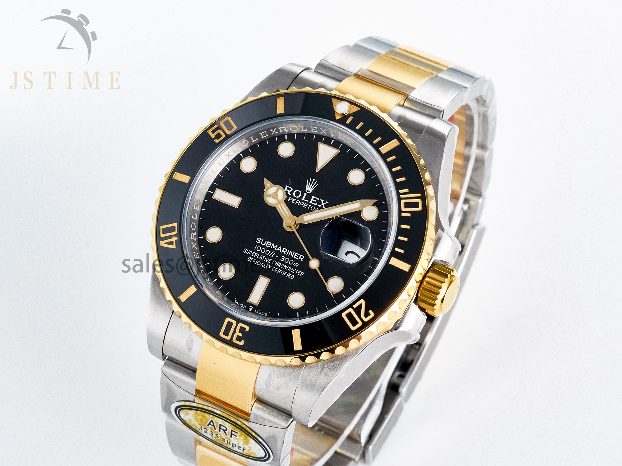 Submariner 126613 LB Black Ceramic ARF 1:1 Best Edition 904L SS Case and Bracelet SH3235